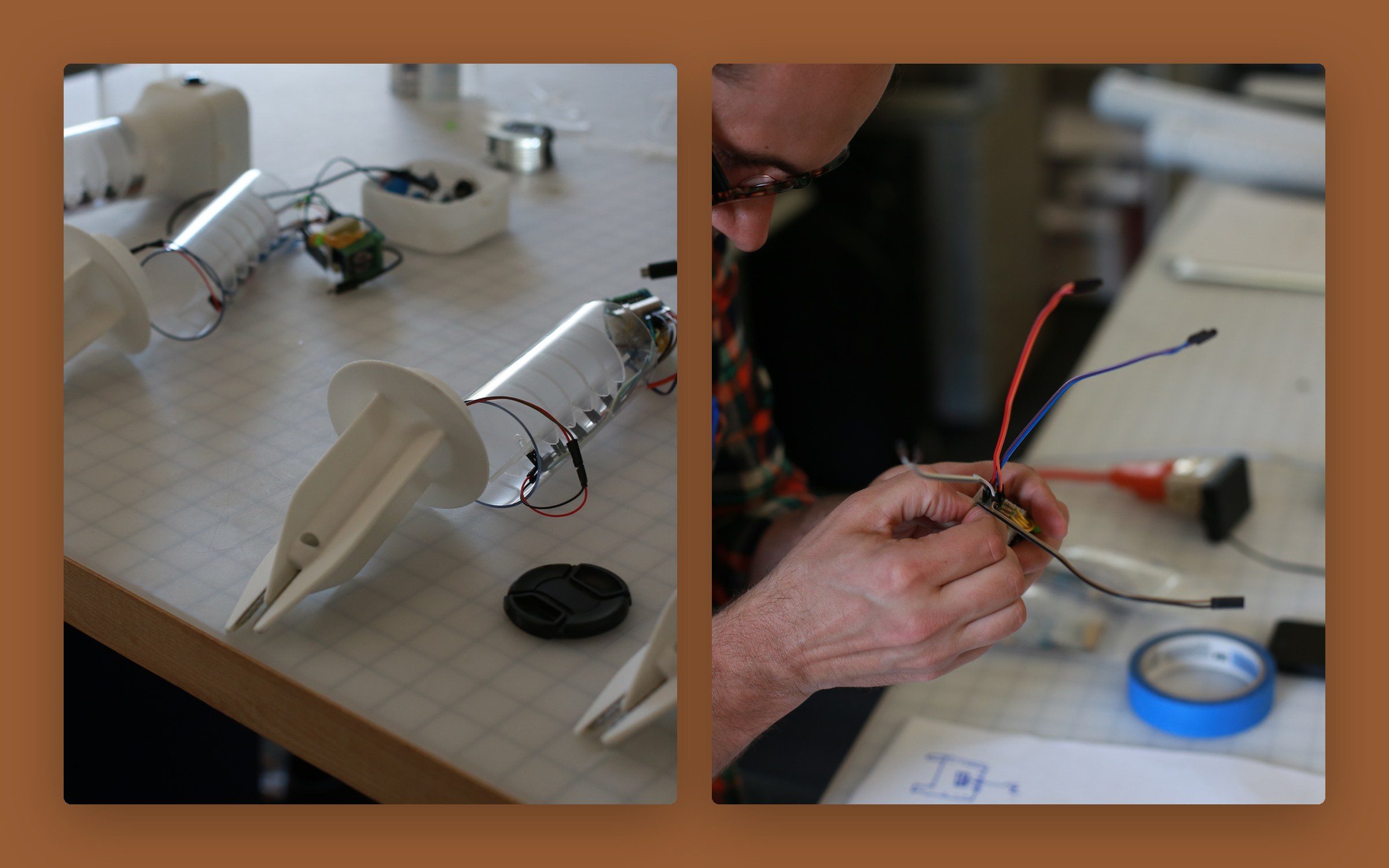Future Sense: Parts on the bench, and soldering a prototype